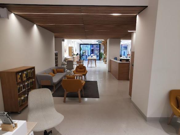 Espace d’accueil entretenu